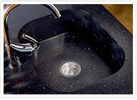 Chiuveta din cuart neagra Silestone Integrity Chiuveta din cuart negru Silestone Integrity